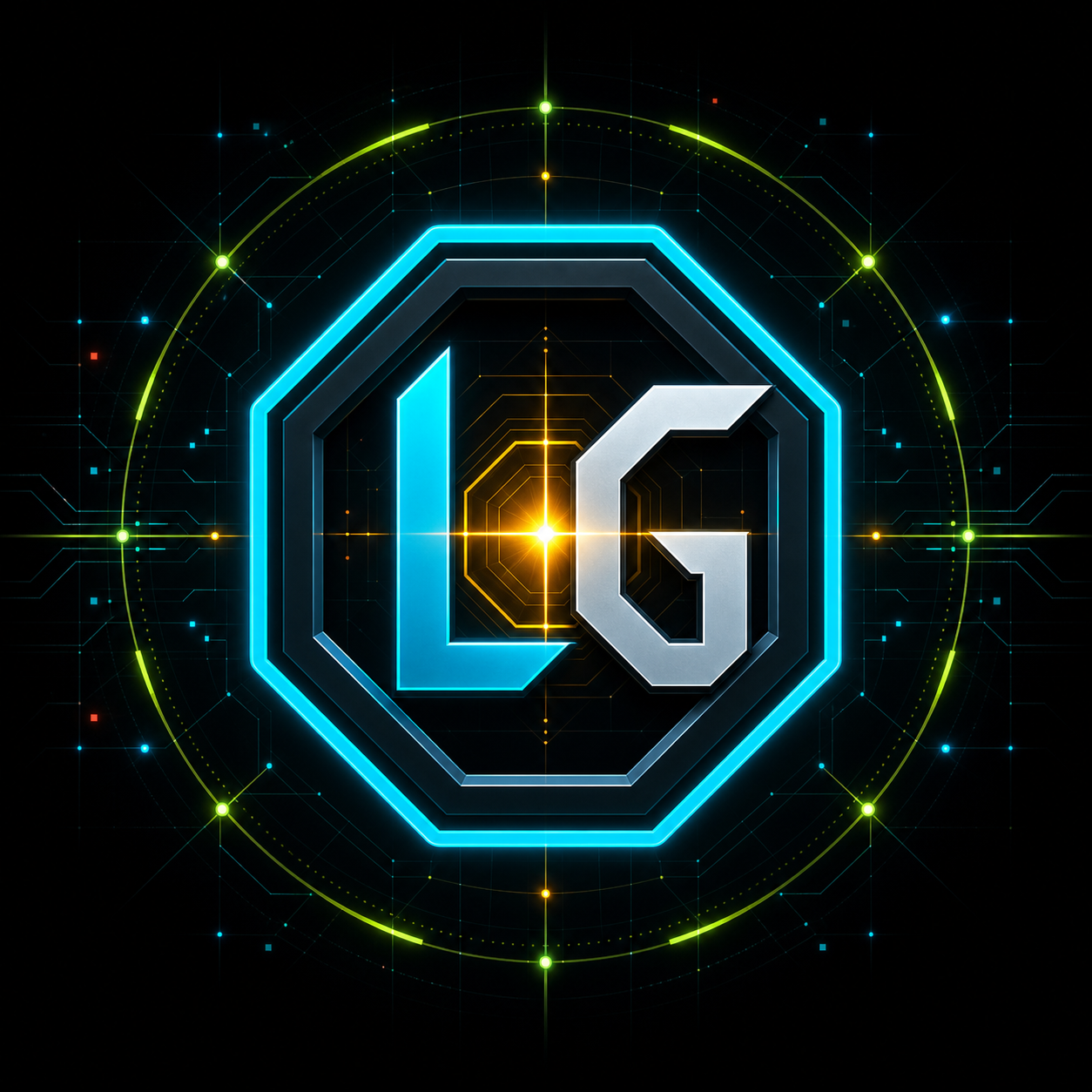 LumenGrid 品牌头像